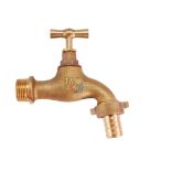 TV. RÉZ Tömlővéges kerticsap 1/2" és 3/4" méretben
